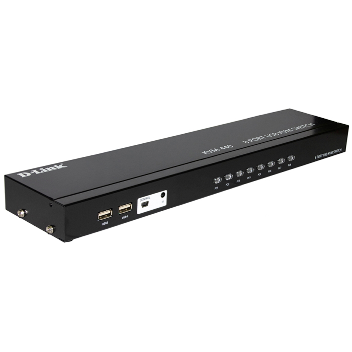 Картинка Переключатель D-Link KVM-440 (KVM-440) 