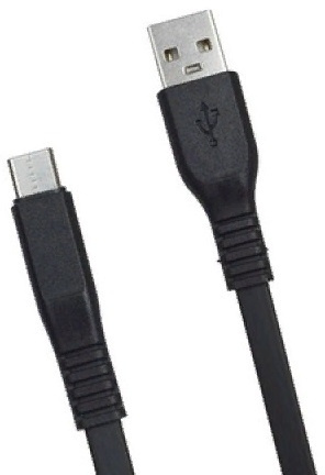 Кабель Premier 5-933RL45 2.0BK USB (m)-USB Type-C (m) 2м черный пакет