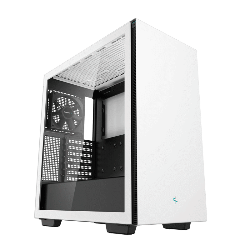 Корпус Deepcool CH510 WH Мid-tower, white,TG (E-ATX, CPU Height 175mm, VGA max 380mm, USB 3.0 x 2, Audio x 1, int. 3.5» x 2 , 2.5» x 2, Ext. 5.25» x 0) (R-CH510-WHNNE1-G-1) (715016)