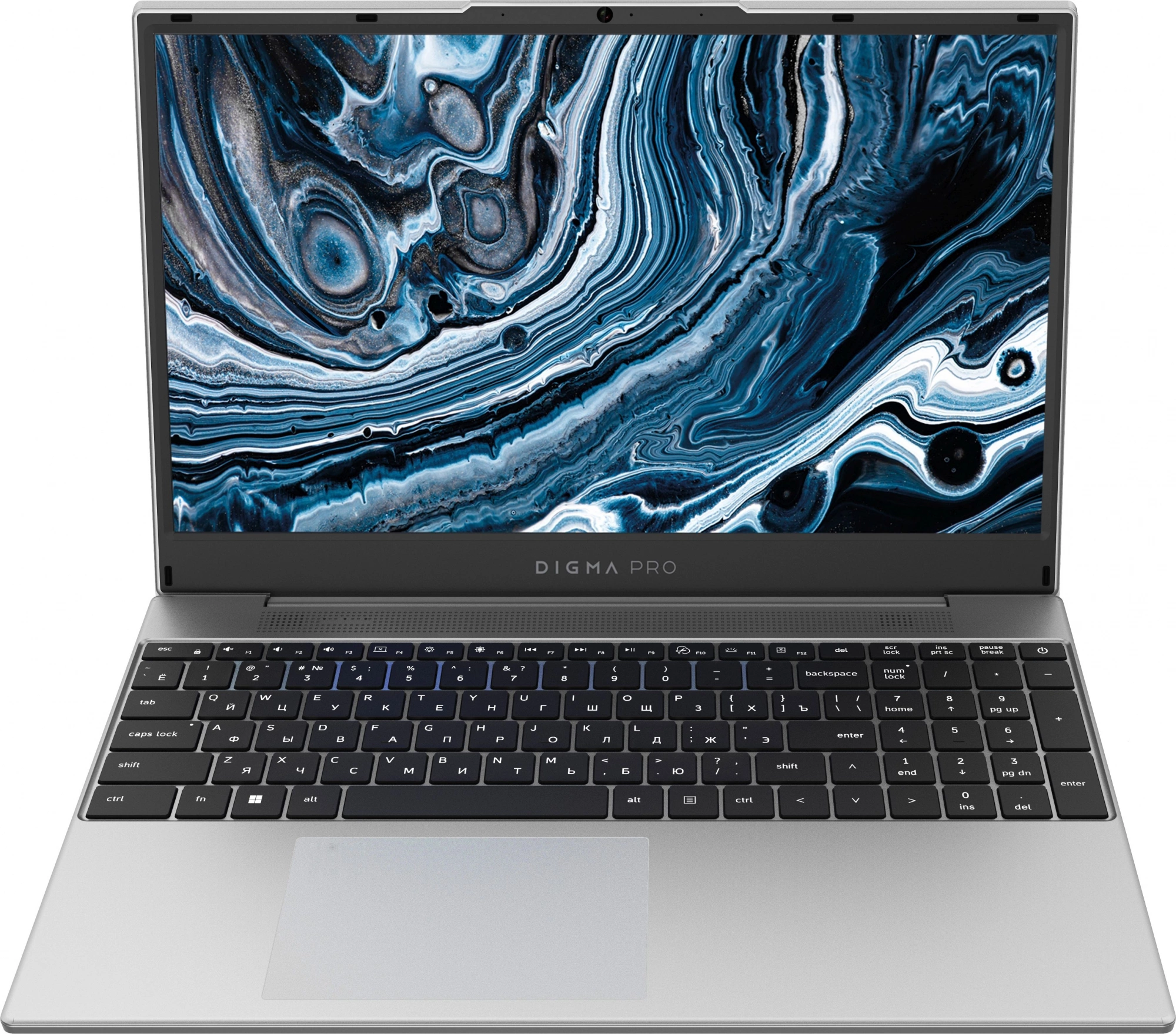 Ноутбук Digma Pro Breve Ryzen 7 5700U 16Gb 512Gb SSD 15.6" IPS FHD (1920x1080) Win11Pro silver WiFi BT 4500mAh (DN15R7-ADXW01)