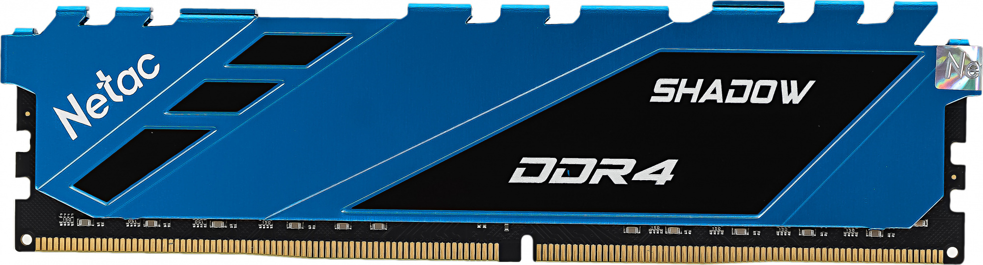 Модуль памяти Netac Shadow DDR4-3200 16G C16 Blue (NTSDD4P32SP-16B)