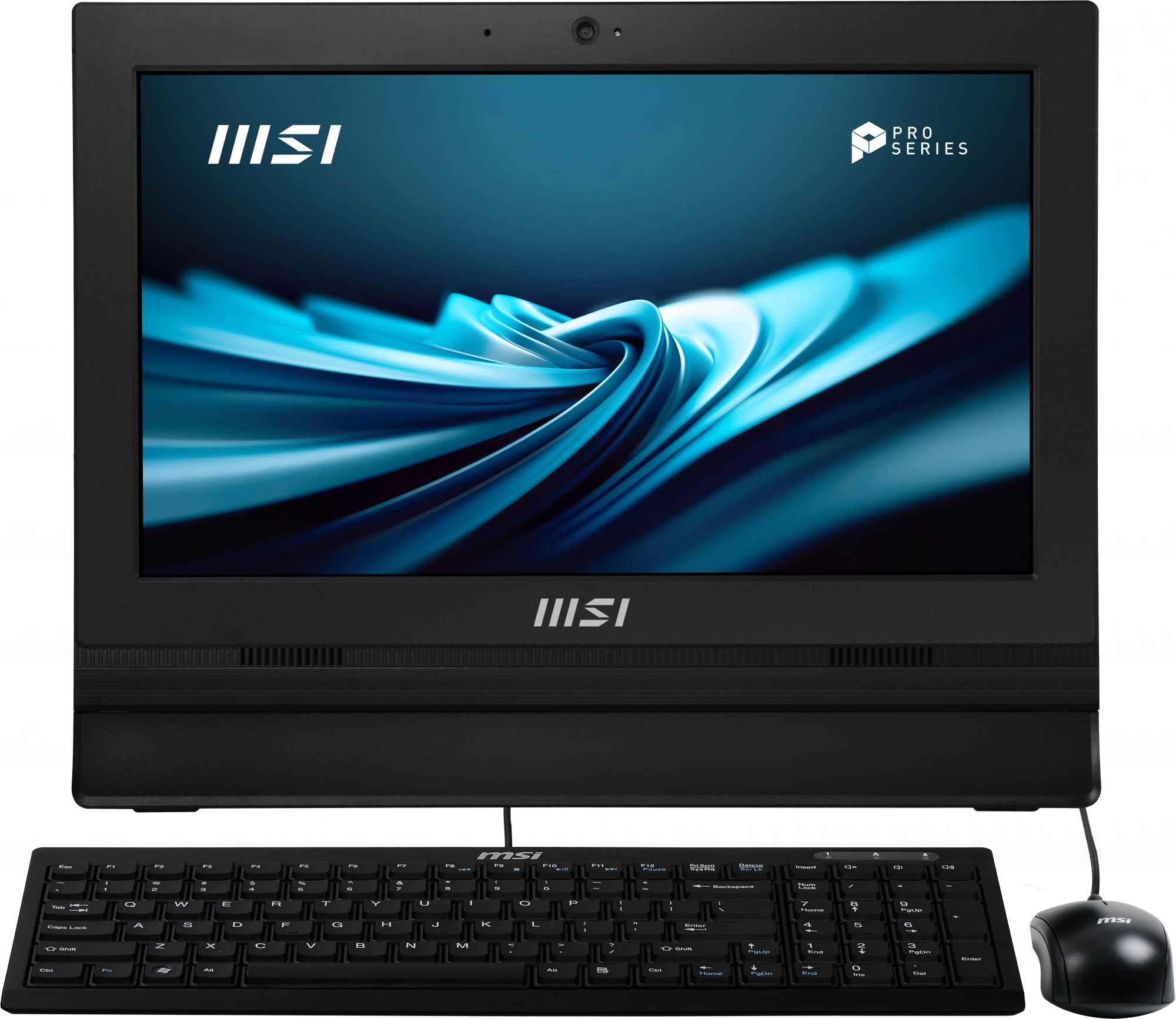 Моноблок MSI Pro AP162T ADL-012XRU 15.6" Full HD Touch N100 (0.8) 4Gb SSD128Gb UHDG CR noOS 2xGbitEth WiFi BT 65W клавиатура мышь Cam черный 1920x1080 (9S6-A60211-032)