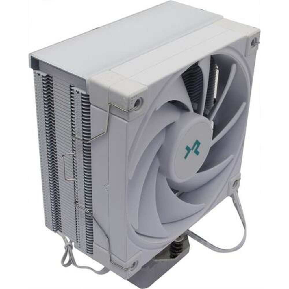 DEEPCOOL AK400 DIGITAL WH LGA1700/ 1200/ 115X/ AM5/ AM4 (18шт/ кор, TDP 260W, PWM, Fan 120mm, 4 тепл. трубки, ARGB, белый) RET