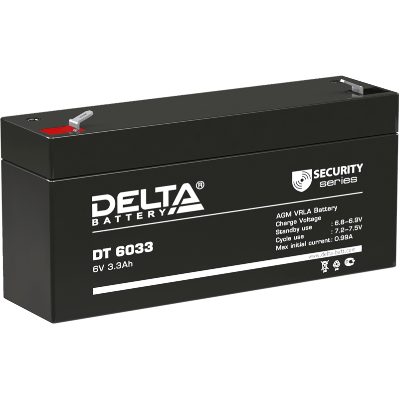 Аккумуляторная батарея DELTA BATTERY DT 6033