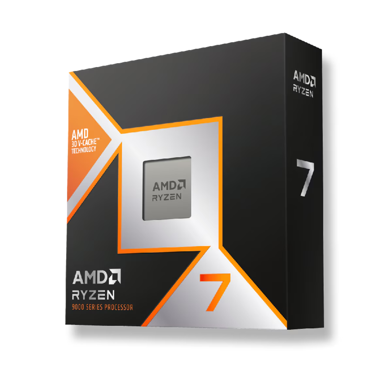 Процессор/ APU AM5 AMD Ryzen 7 9800X3D (Granite Ridge AM5,8C/16T, 4.7/5.2GHz, 96MB, 120W, Radeon Graphics) OEM (100-000001084)