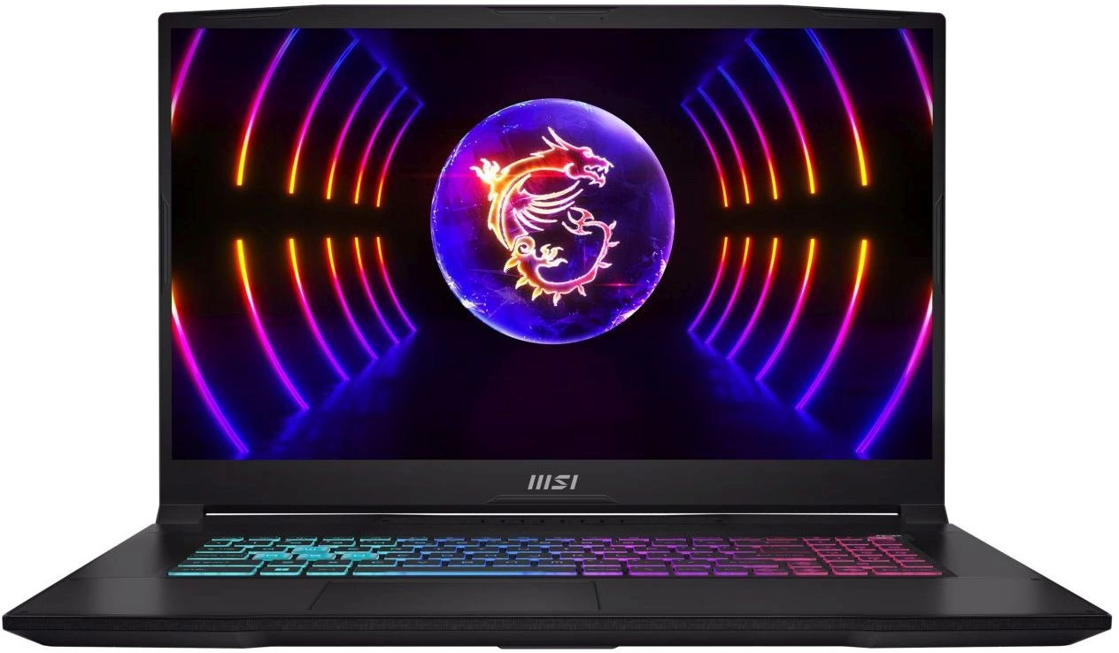 Ноутбук MSI Katana 17 B13UCX-1428XRU Core i5 13420H 16Gb 512Gb SSD RTX 2050 4Gb 17.3" IPS FHD (1920x1080) noOS black WiFi BT (9S7-17L541-1428)