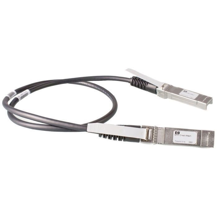 Картинка Медный кабель для прямого подключения Aruba 10G SFP+/SFP+, 1 м (J9281D) 