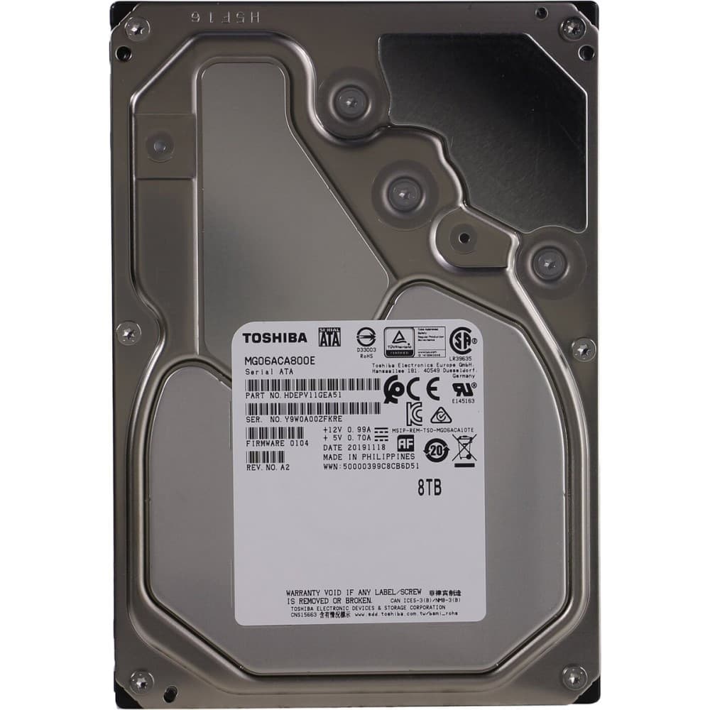 Эскиз Жесткий диск Toshiba MG 8 Тб HDD (MG06ACA800E)