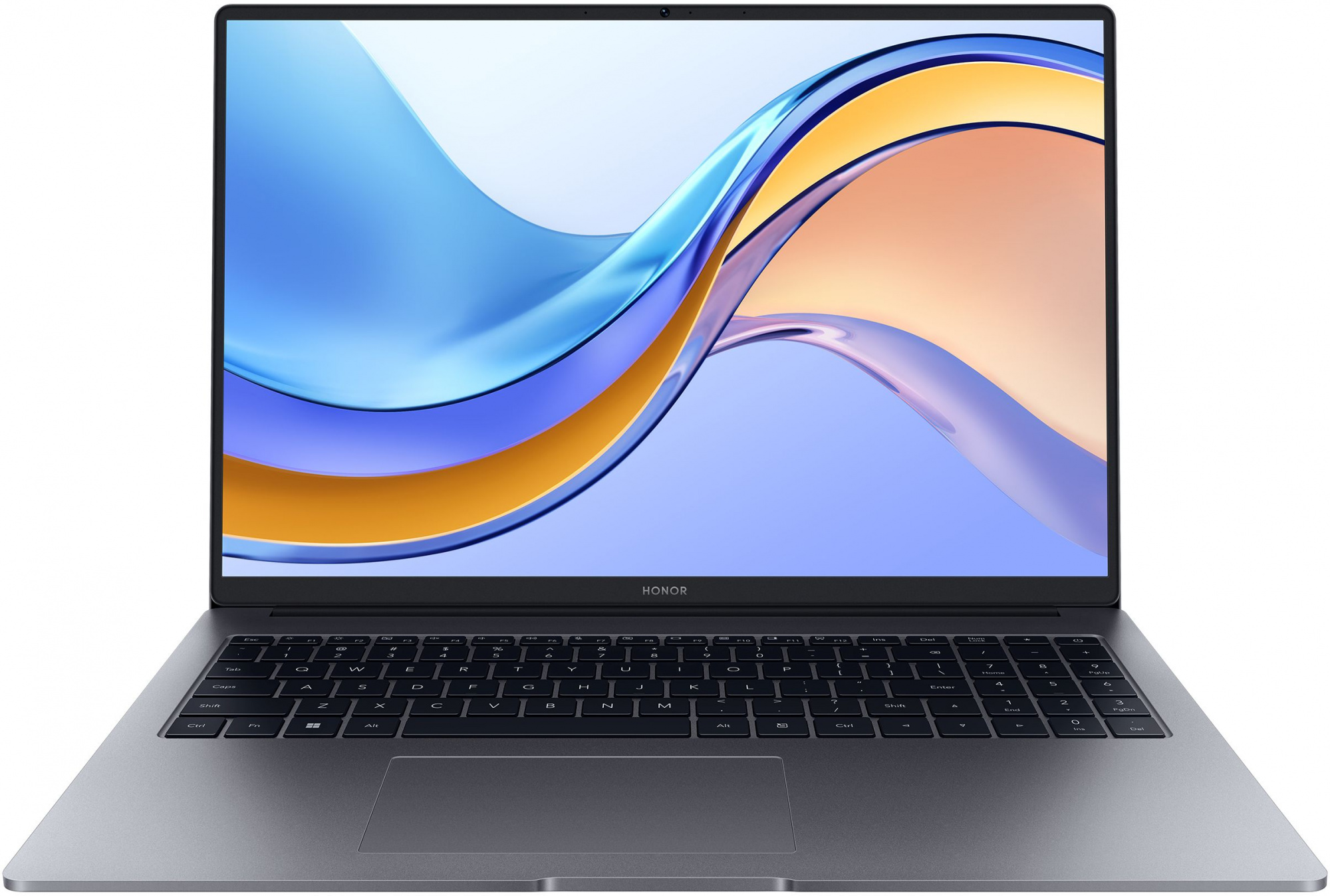 Ноутбук Honor MagicBook X16 2024 BRN-F5851C Core i5 12450H 8Gb 512Gb SSD 16" IPS WQXGA (1920x1200) noOS grey WiFi BT (5301AHHP)