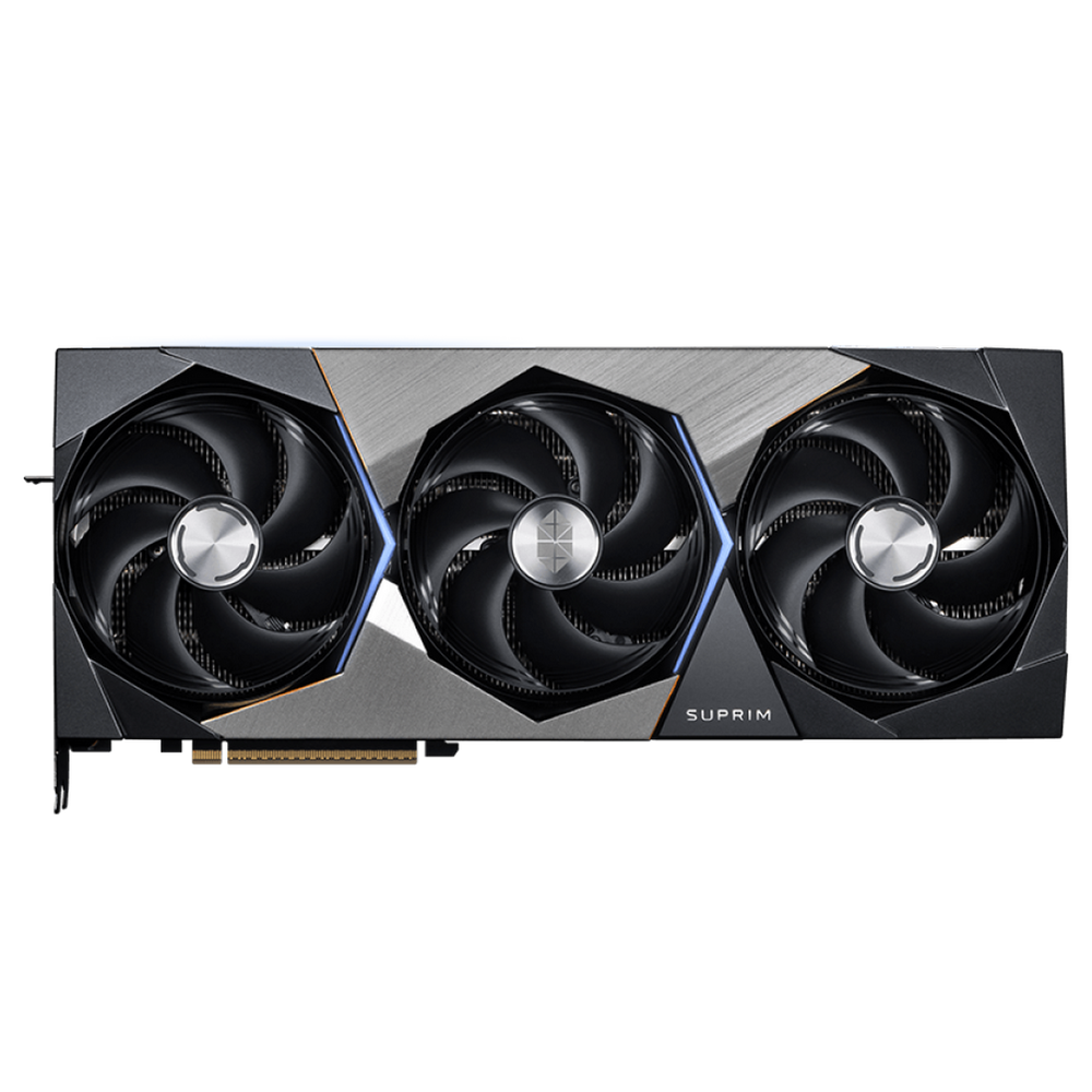 Видеокарта MSI RTX5080 SUPRIM SOC 16GB GDDR7 256bit 3xDP HDMI 3FAN RTL (RTX 5080 16G SUPRIM SOC)