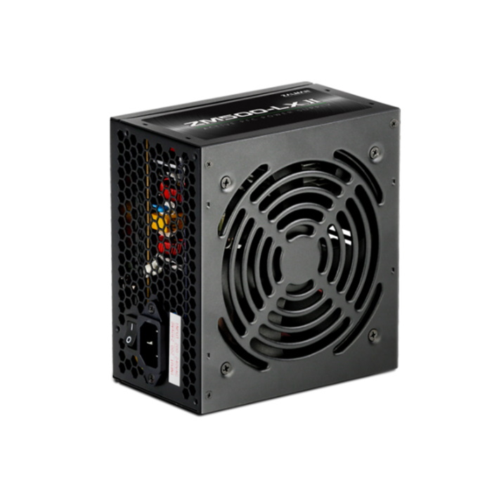 Блок питания Zalman ZM500-LXII, 500W, ATX12V v2.31, APFC, 12cm Fan, Retail