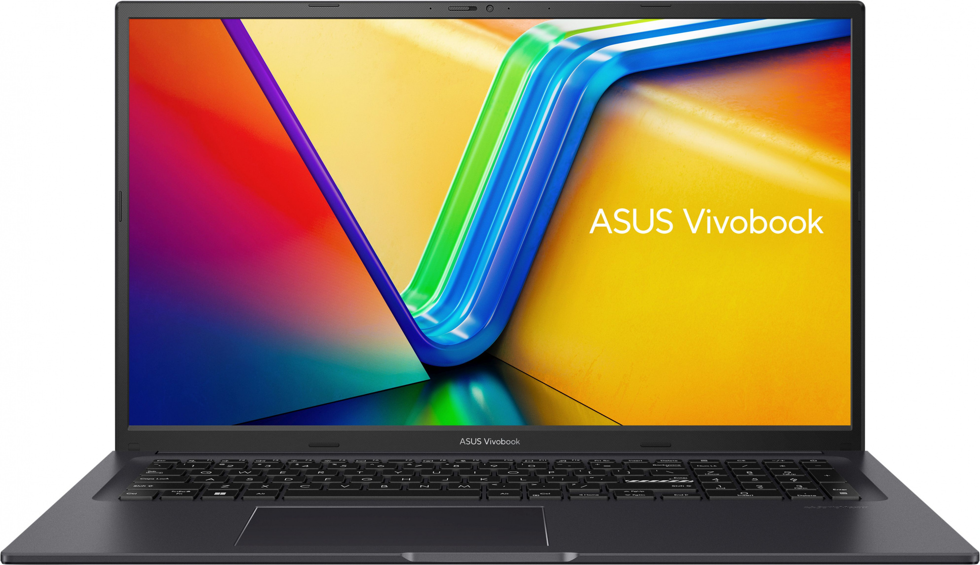 Ноутбук Asus VivoBook 17X M3704YA-AU052 Ryzen 7 7730U 16Gb 512Gb SSD 17.3" IPS FHD (1920x1080) noOS black WiFi BT (90NB1192-M00200)