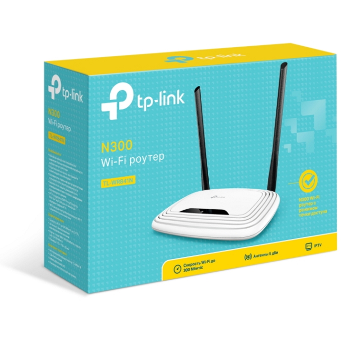 Картинка Роутер TP-Link TL-WR841N (TL-WR841N) 