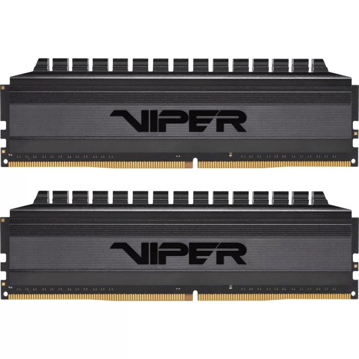 Оперативная память Patriot Viper 4 Blackout DDR4 32GB PC4-24000 3000MHz DIMM CL16 1.35 (VPVB432G300C6K)