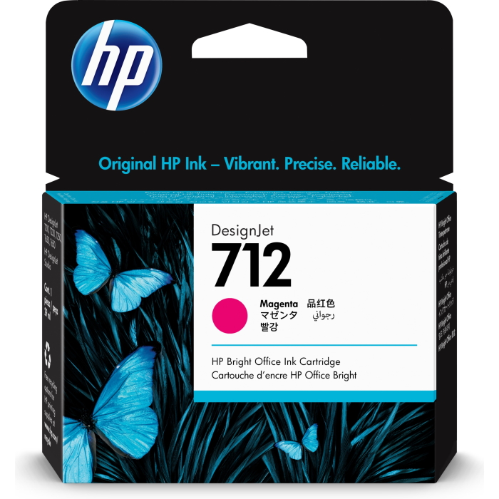 Картридж/ HP 712 29-ml Magenta DesignJet Ink Cartridge (3ED68A)