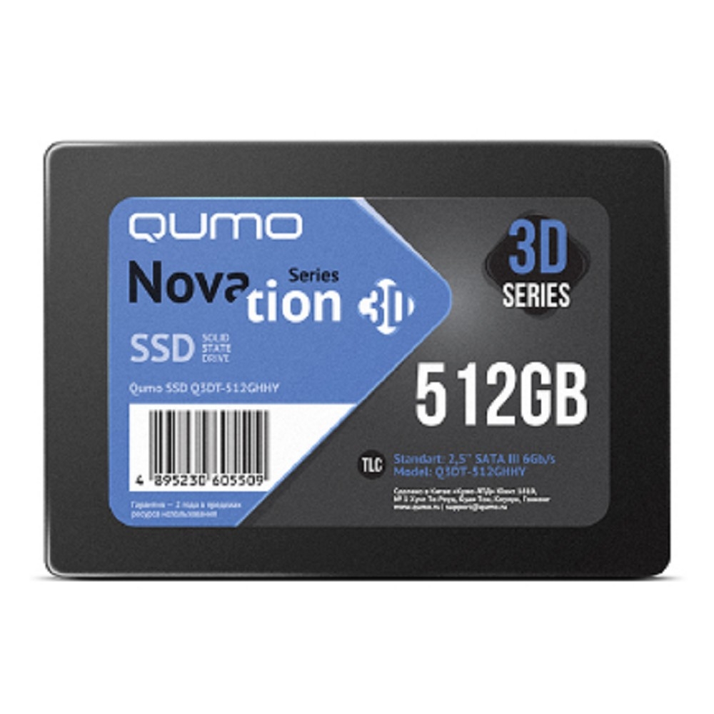 QUMO SSD 512GB QM Novation Q3DT-512GHHY {SATA3.0}