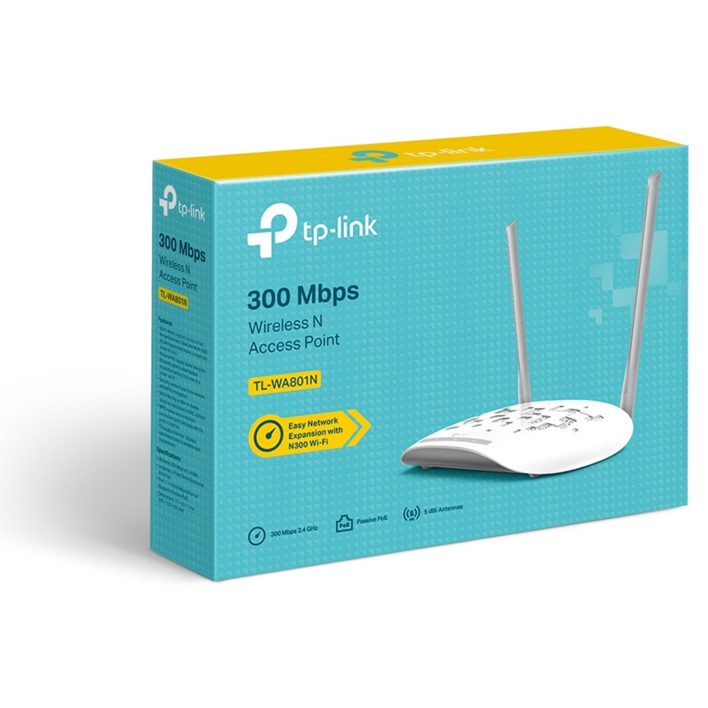 Картинка Точка доступа TP-Link TL-WA801N (TL-WA801N) 