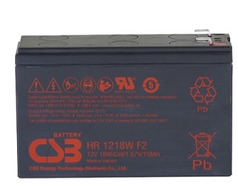 CSB Батарея HR1218W (12V 18W) клеммы F2 (HR1218W F2)