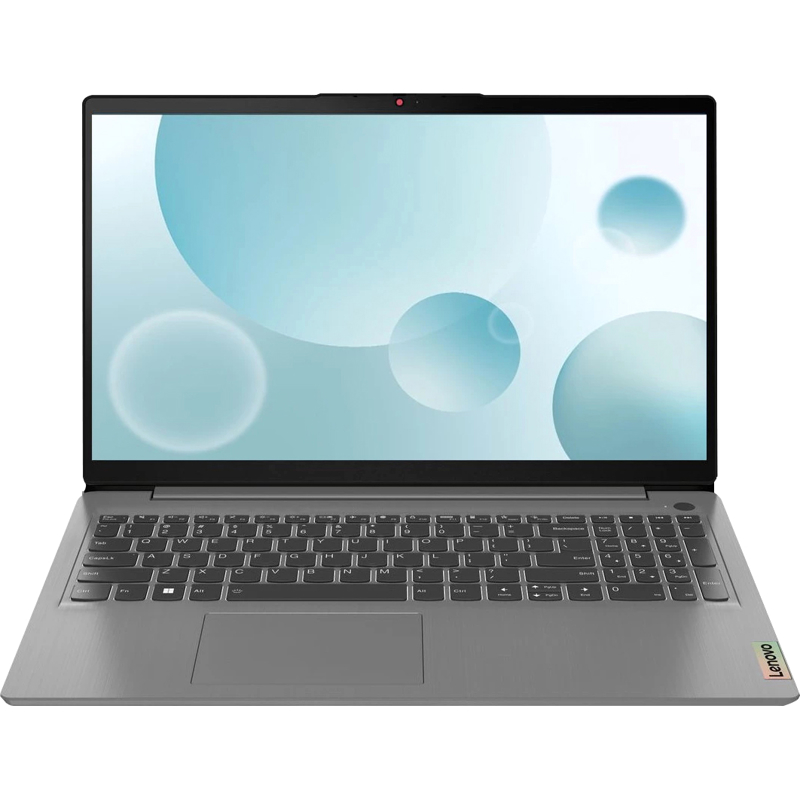 Ноутбук/ Lenovo IdeaPad 3 15IAU7 15.6"(1920x1080 IPS)/ Intel Core i3 1215U(1.2Ghz)/ 8192Mb/ 256SSDGb/ noDVD/ Int:Intel UHD Graphics/ Cam/ BT/ WiFi/ 45WHr/ war 1y/ 1.63kg/ grey/ noOS + 65W, RU kbd (82RK00YVRK)