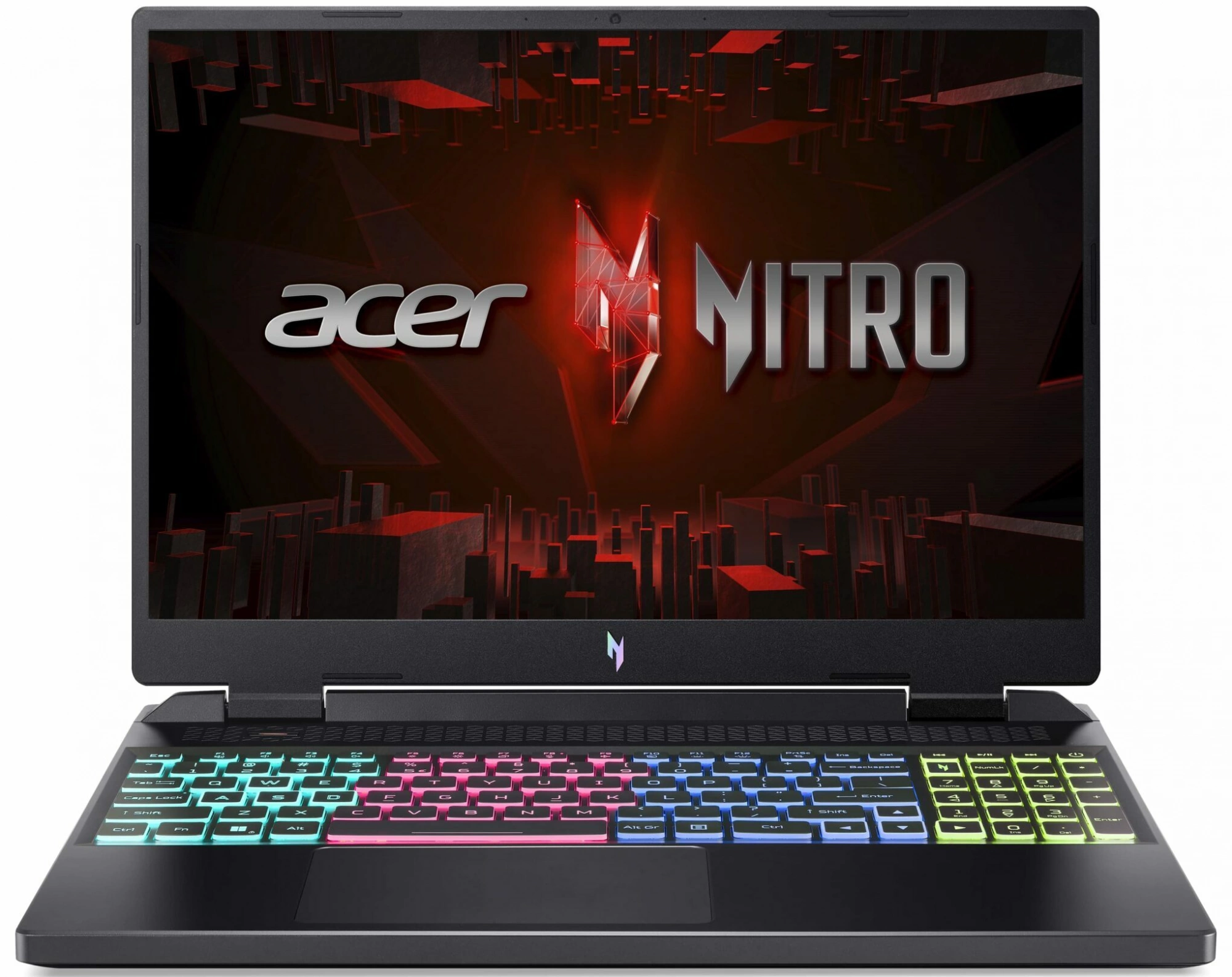 Ноутбук Acer Nitro 16 AN16-41-R3YQ Ryzen 7 7735H 16Gb SSD1Tb NVIDIA GeForce RTX4070 8Gb 16" IPS WQXGA (2560x1600) Windows 11 Home Single Language black WiFi BT Cam (NH.QKDCD.001)