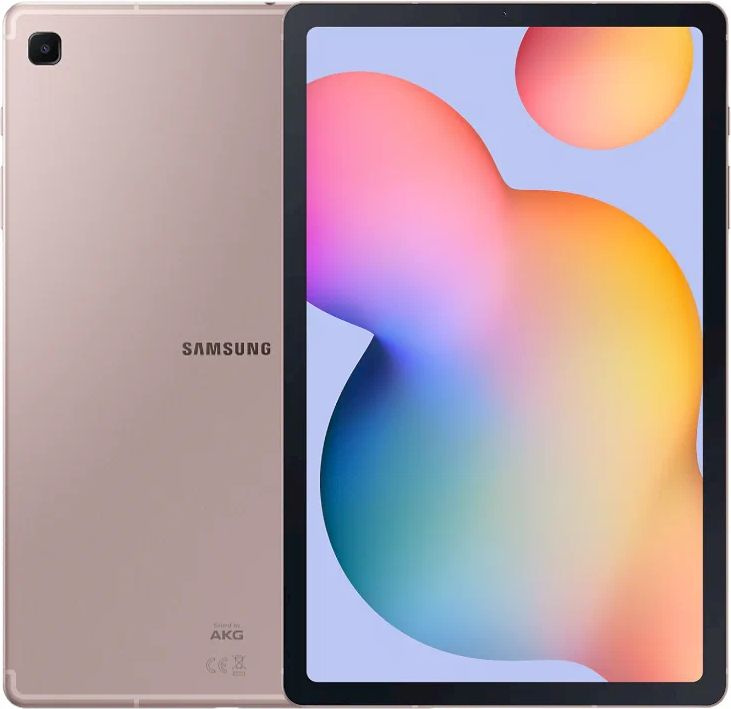 Планшет Samsung Galaxy Tab S6 Lite SM-P625 1280 (2.4) 8C RAM4Gb ROM64Gb 10.4" TFT 2000x1200 3G 4G Android 14 розовый 8Mpix 5Mpix BT GPS WiFi Touch microSD 1Tb 7040mAh (SM-P625NZIACAU)