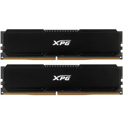 Модуль памяти ADATA 16GB (2 x 8Gb) DDR4 UDIMM, XPG GAMMIX D20, 3600MHz CL18-22-22, 1.35V, Черный Радиатор (AX4U36008G18I-DCBK20)