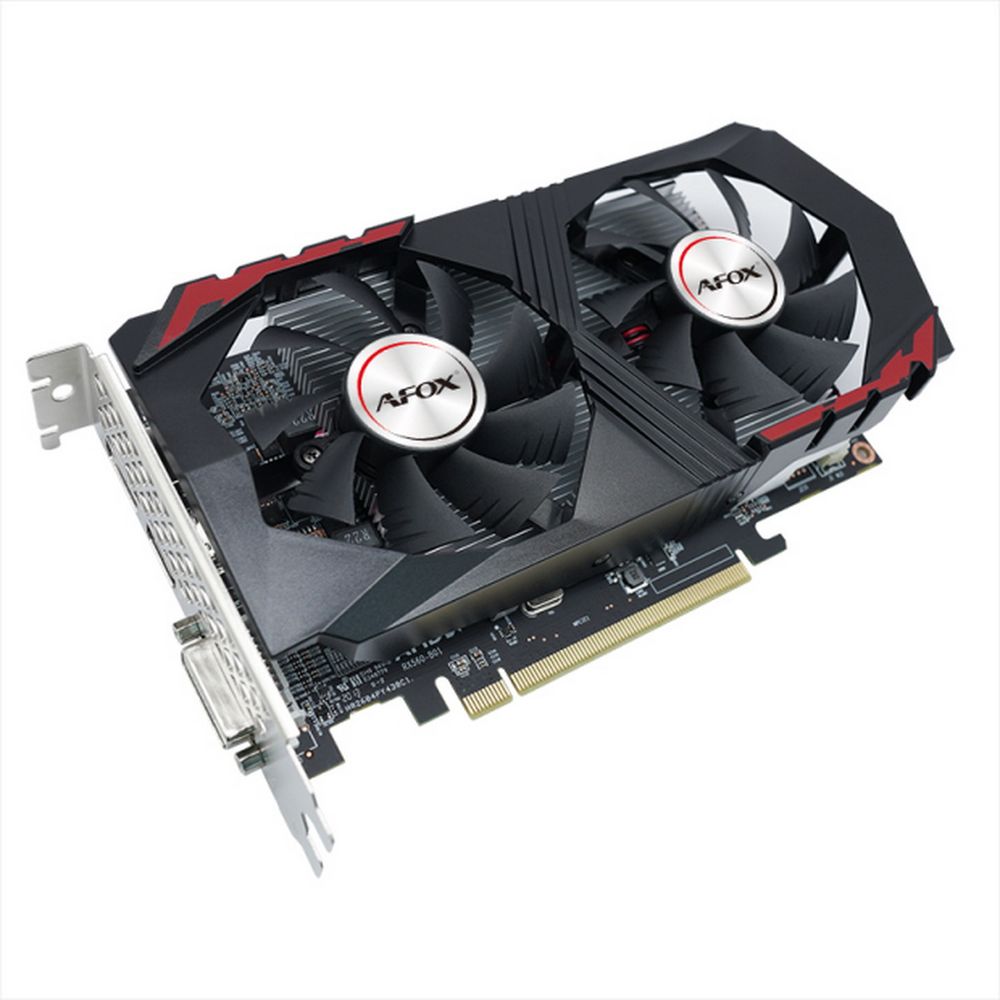 Видеокарта Afox RX550 4GB GDDR5 128bit DVI DP HDMI 2FAN RTL (AFRX550-4096D5H2-V2)