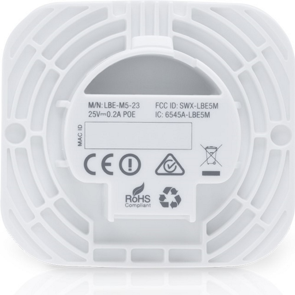 Картинка Радиомост Ubiquiti LiteBeam M5 23dBi (LBE-M5-23) 