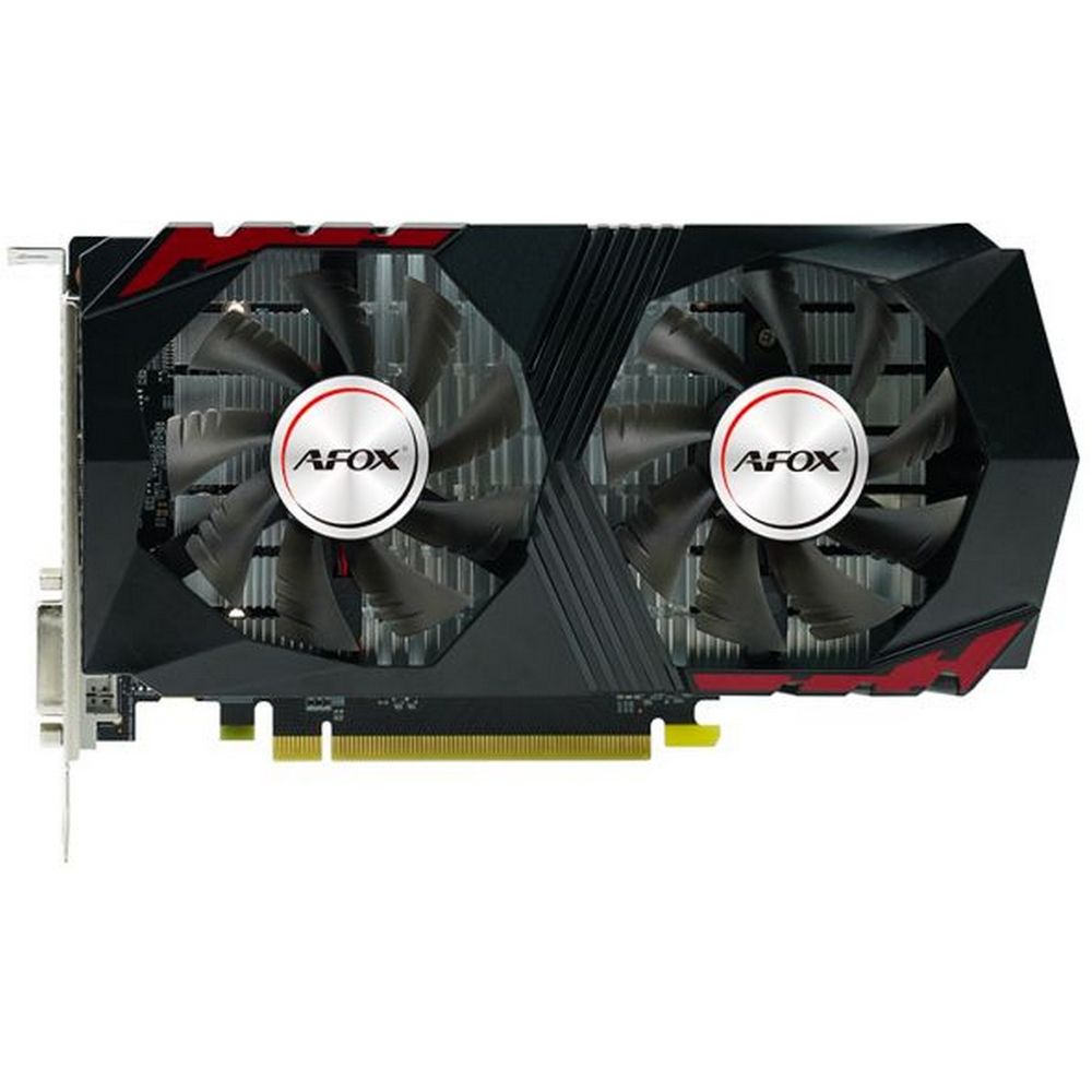 Видеокарта Afox PCI-E AF1050TI-4096D5H5-V6 NVIDIA GeForce GTX 1050TI 4Gb 128bit GDDR5 1291/ 7000 DVIx1 HDMIx1 DPx1 HDCP Ret