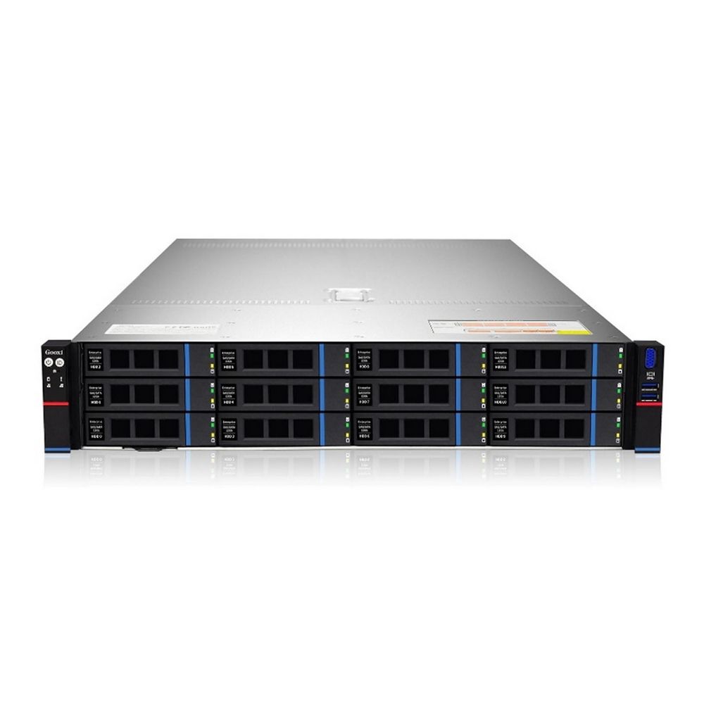 Платформа системного блока Gooxi SL201-D12RE-G3 2U Expander Backplane 12_2.5/ 3.5 SAS/ SATA Hard Drive Bay Whitley Server Barebone + 550W CRPS modules (без рельс C2907-664-3) (SL201-D12RE-G3.)