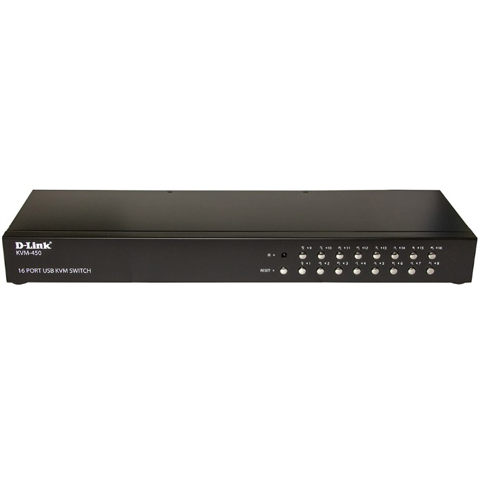 Картинка Переключатель KVM D-Link KVM-450 (KVM-450) 