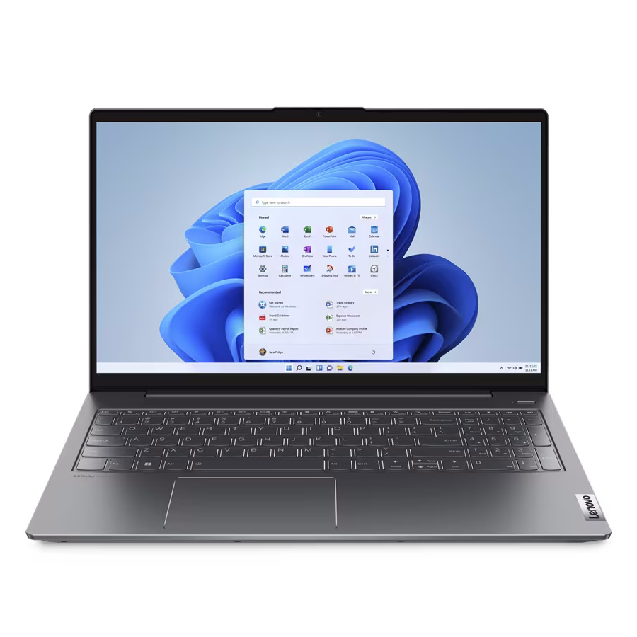 Ноутбук Lenovo IdeaPad 5 15ABA7, 15.6" (1920x1080) IPS 300n, Ryzen 7 5825U(2.0GHz), 16GB, 512GB SSD, Cam, DOS, Storm Grey (82SG001FRK)