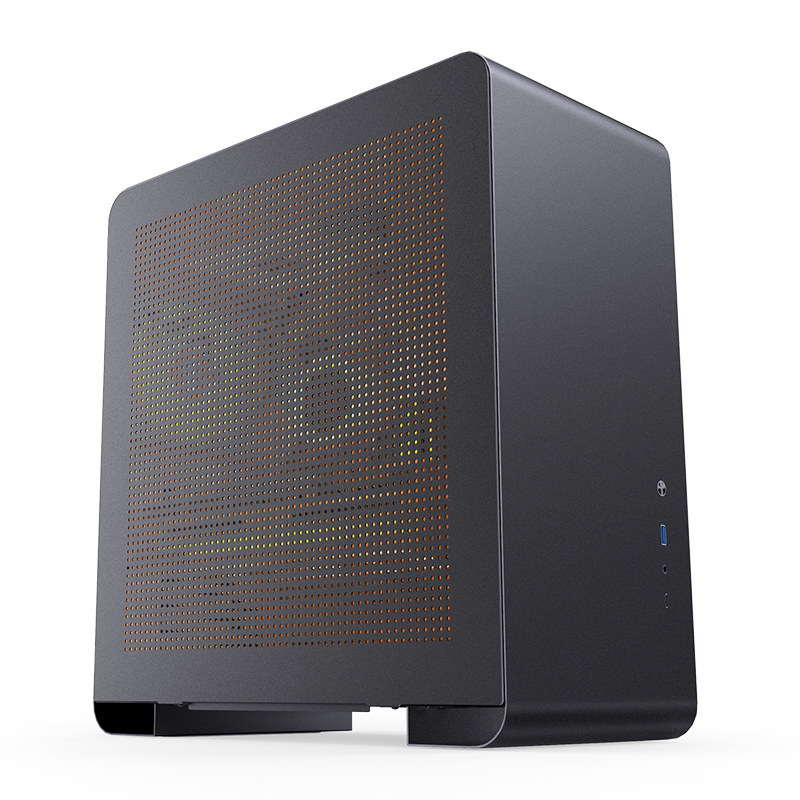 Корпус без блока питания/ Корпус JONSBO U4 PRO MESH Black ATX без БП, mini-ITX, micro-ATX, ATX, черный