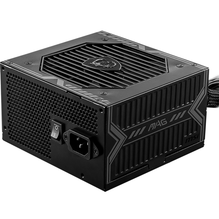 MSI MAG A650BN, 650W, Intel ATX 12V, APFC, 12cm Fan, 80+ Bronze, Non-Modular, Retail