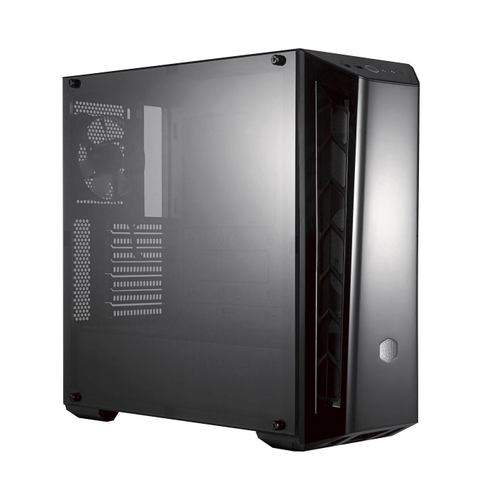 Корпус Cooler Master MasterBox MB520, черный, без БП, 2x2.5"/ 3.5" combo, 4x2.5", 2xUSB3.0, 1x120 Fan, w/ o PSU, Black Trim, DarkMirror Front Panel, ATX (MCB-B520-KANN-S01)