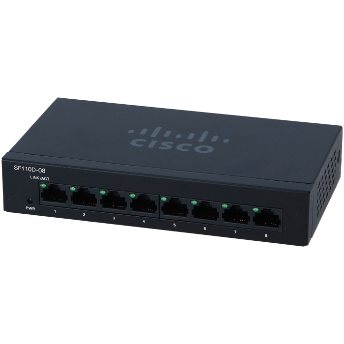 Картинка Коммутатор Cisco Cisco SB SF110D-08-EU (SF110D-08-EU) 