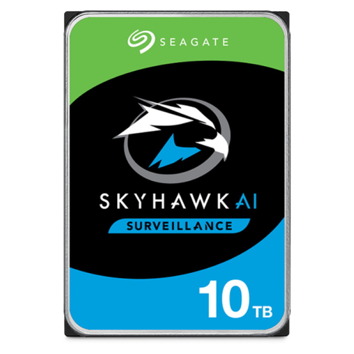 Жесткий диск 10TB HDD Seagate SkyHawk AI 3.5" SATA III 7200rpm 256Mb (ST10000VE001)