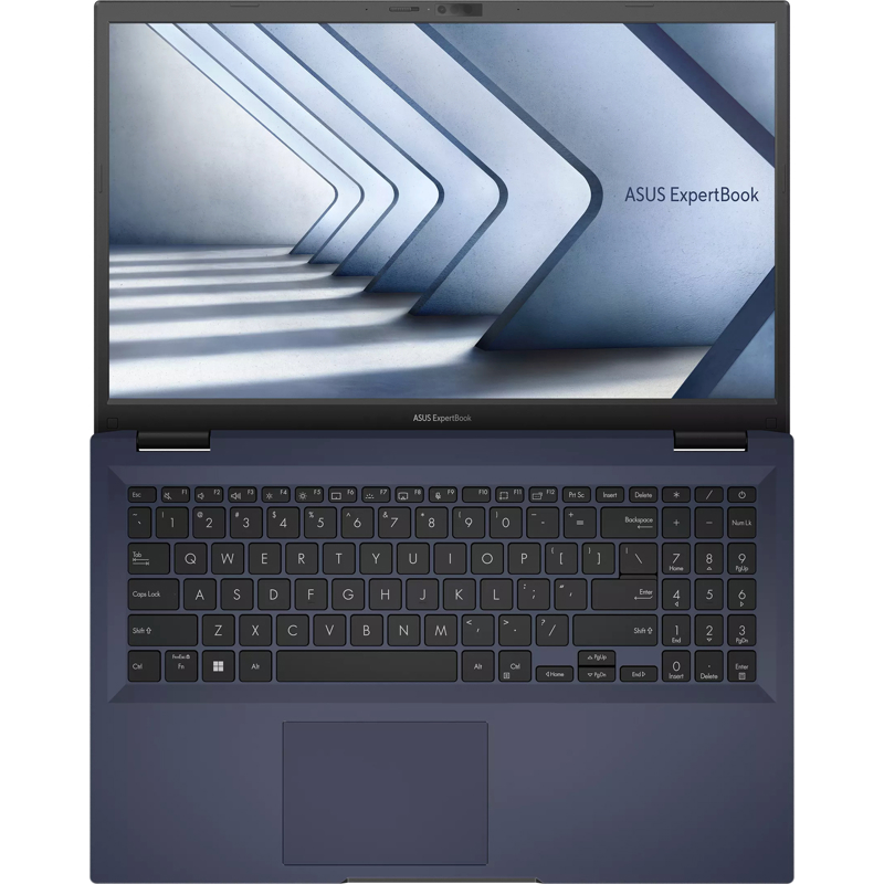 Ноутбук Asus ExpertBook B1 B1502CBA-BQ2995 Core i5 1235U 16Gb SSD512Gb Intel UHD Graphics 15.6" IPS FHD (1920x1080) noOS black WiFi BT Cam (90NX05U1-M03BW0)