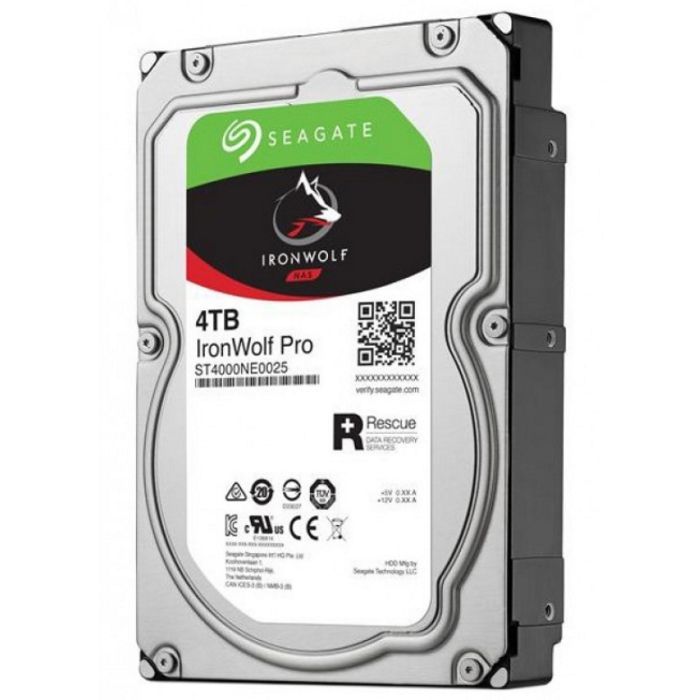 Жесткий диск Seagate IronWolf Pro 4 Тб LFF SATA HDD (ST4000NE001)