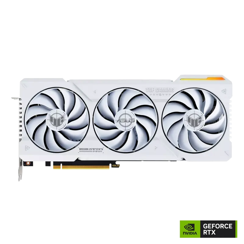 TUF-RTX4070TIS-O16G-WHITE-GAMING / RTX4070TIS ,HDMI*2,DP*3,16G,D6X (90YV0KF2-M0NA00)