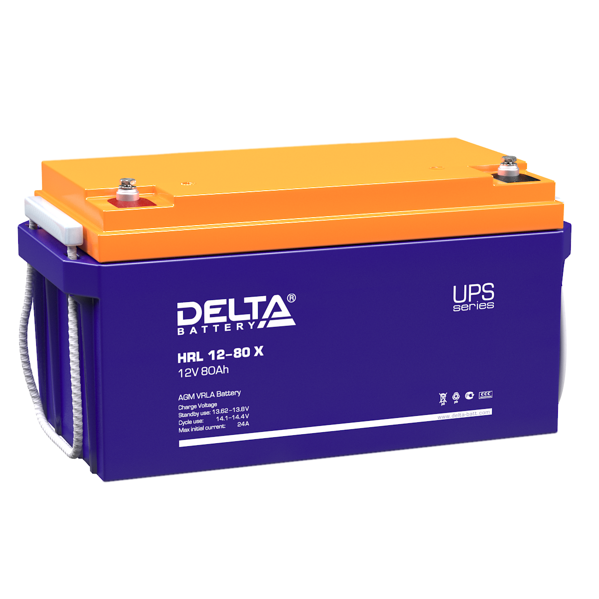 Аккумуляторная батарея DELTA BATTERY HRL 12-80 X