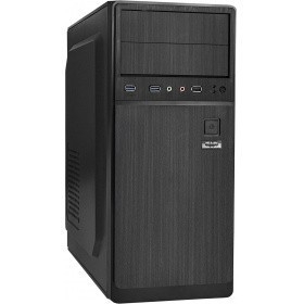 Exegate EX287142RUS Корпус Miditower ExeGate XP-402U2-400W-12 (ATX, БП XP400 с вент. 12см, 1*USB+2*USB3.0, аудио, черный)