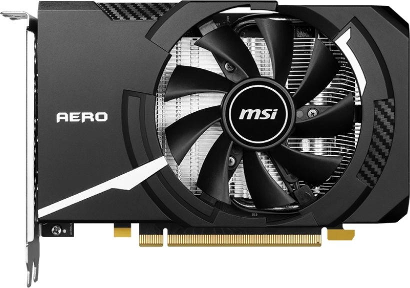 Видеокарта MSI PCI-E 4.0 RTX 4060 AERO ITX 8G OC NVIDIA GeForce RTX 4060 8Gb 128bit GDDR6 2490/ 17000 HDMIx1 DPx3 HDCP Ret