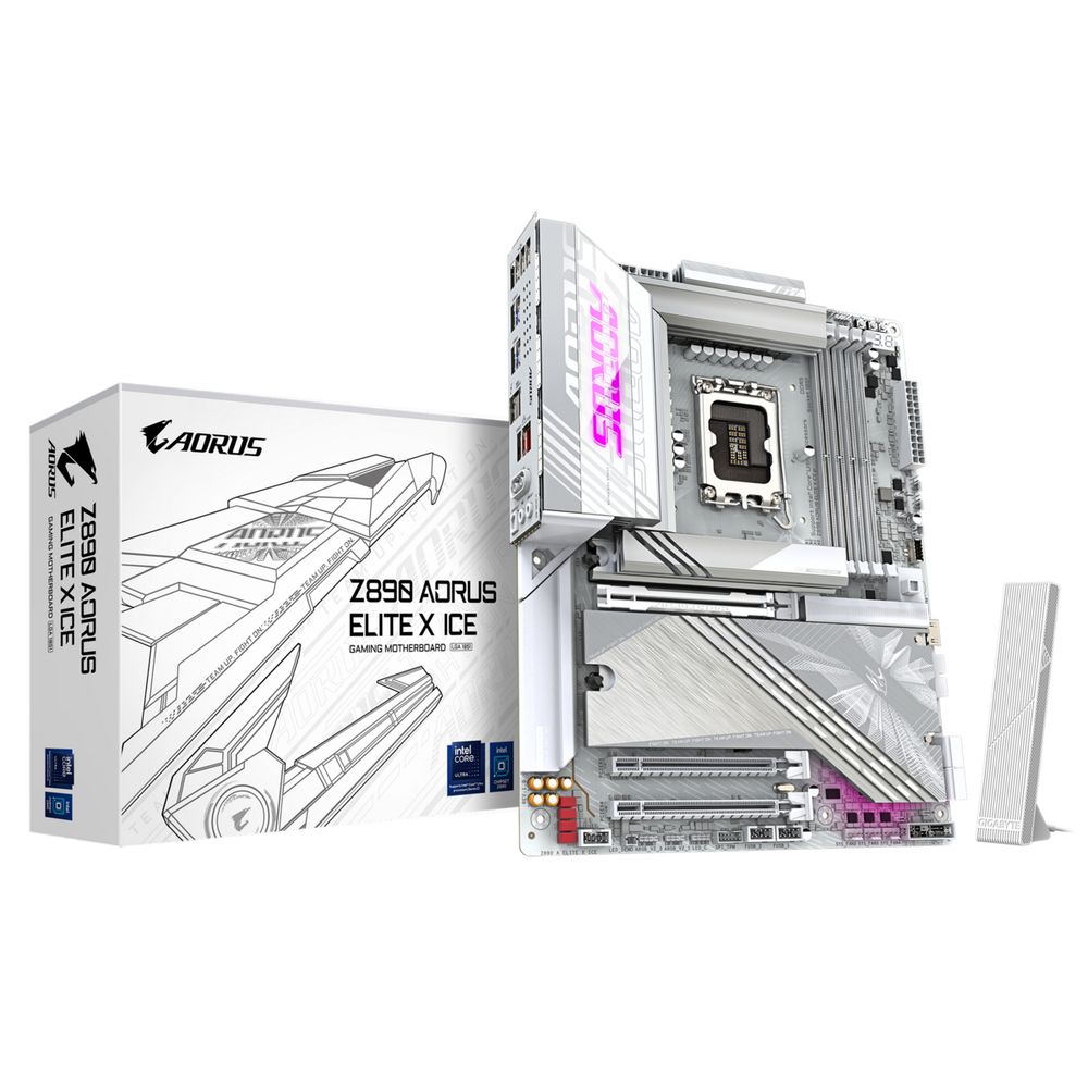 Материнская плата Gigabyte Z890 AORUS ELITE X ICE, RTL