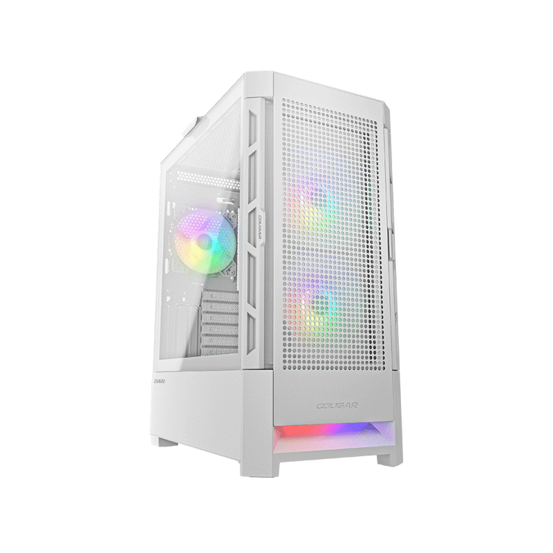 Cougar Case Airface RGB White (CGR-5ZD1W-AIR-RGB)