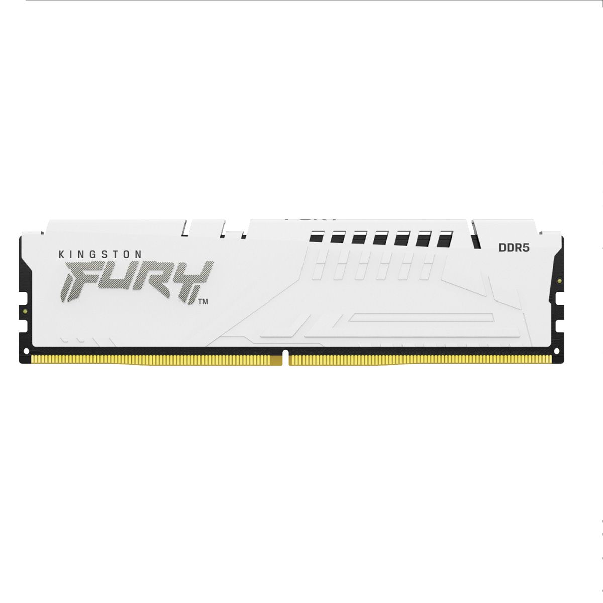 Модуль памяти Kingston 32GB DDR5 6000MHz DIMM FURY Beast White CL40 (KF560C40BW-32)