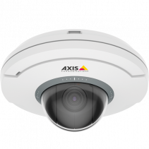 AXIS M5054 Ceiling-mount mini PTZ dome camera with 5x Optical zoom and autofocusing, HDTV 720p (1280x720) 25/30fps in H.264 with Zipstream and Motion JPEG (01079-001)