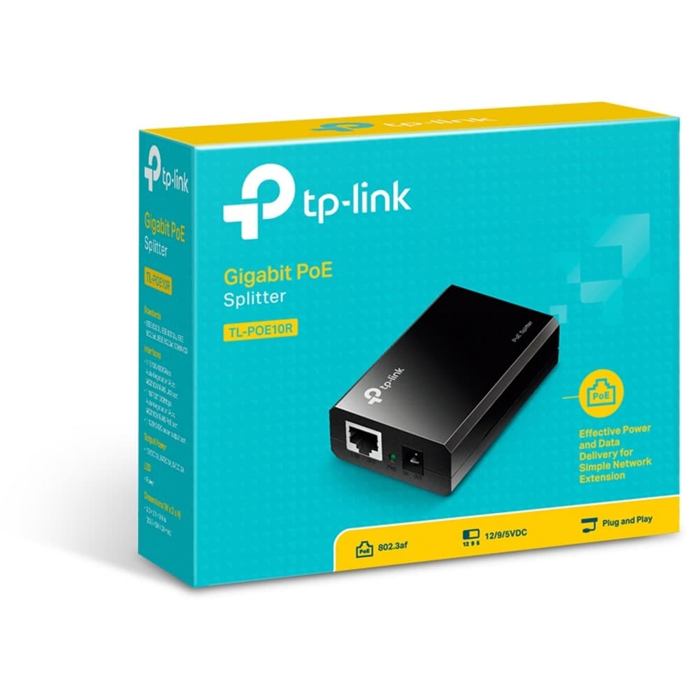 Картинка Сплиттер PoE TP-Link TL-PoE10R (TL-POE10R) 