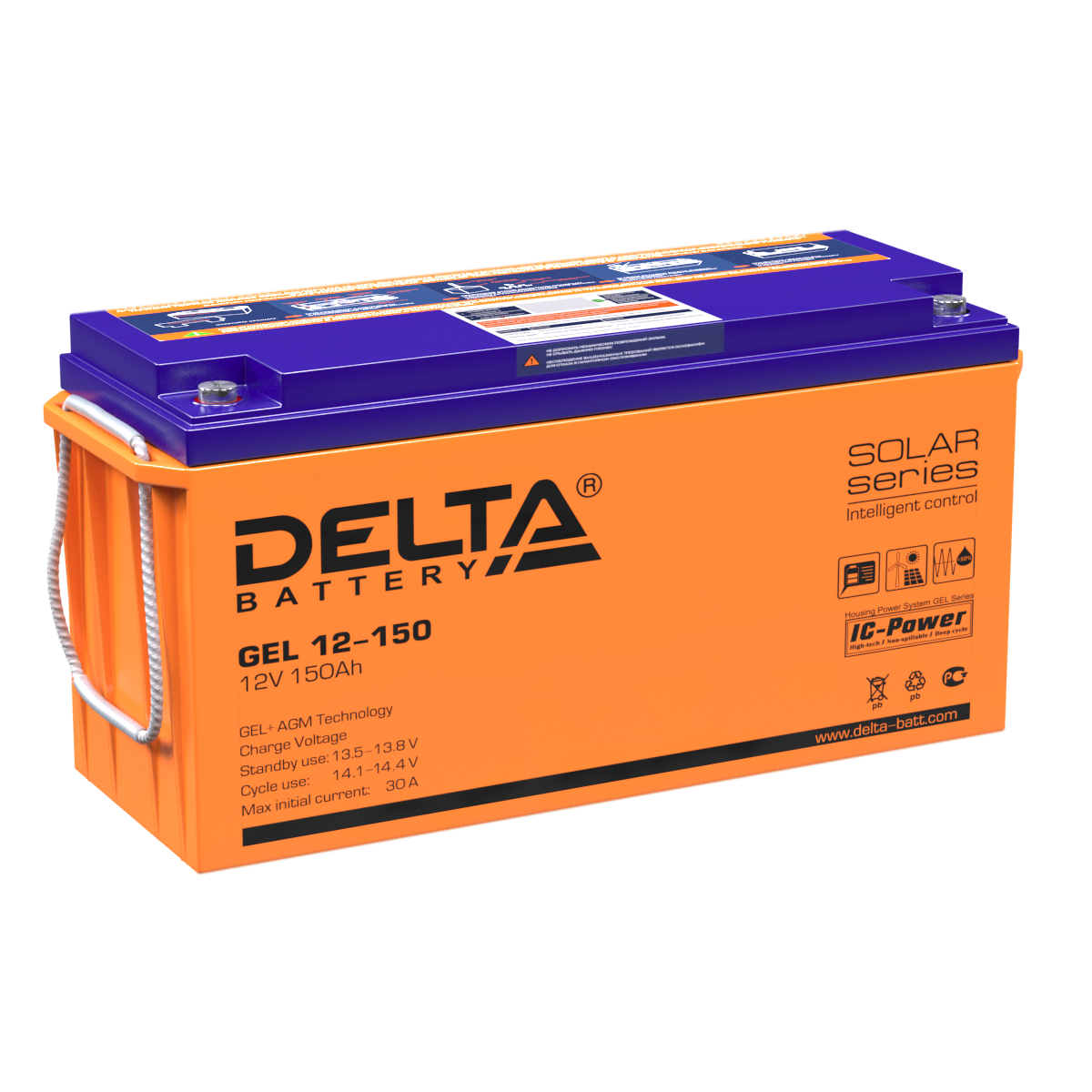 Аккумуляторная батарея DELTA BATTERY GEL 12-150