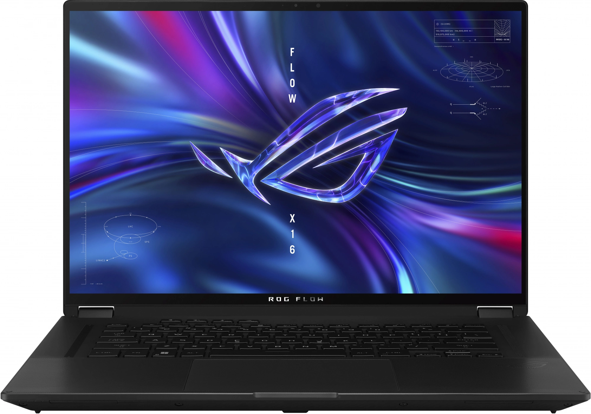 Ноутбук Asus ROG Flow GV601VI-NL055W Core i9 13900H 32Gb SSD1Tb RTX4070 8Gb 16" IPS Touch WQXGA (2560x1600) Windows 11 Home black WiFi BT (90NR0G01-M002V0)